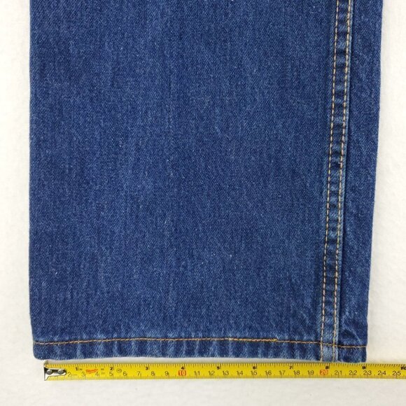 Levi's 517 Orange Tab Jeans VTG USA 40517-0215 Bootcut Men's "36x33" Real 34x34 - Picture 2 of 13